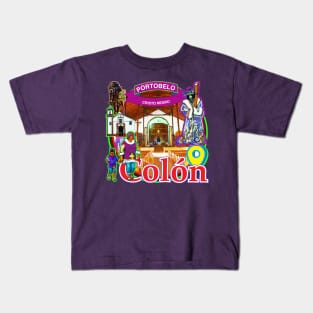 portobelo panama Kids T-Shirt